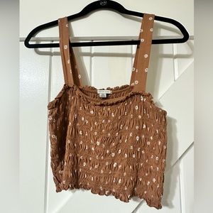 American Eagle cropped tank size large